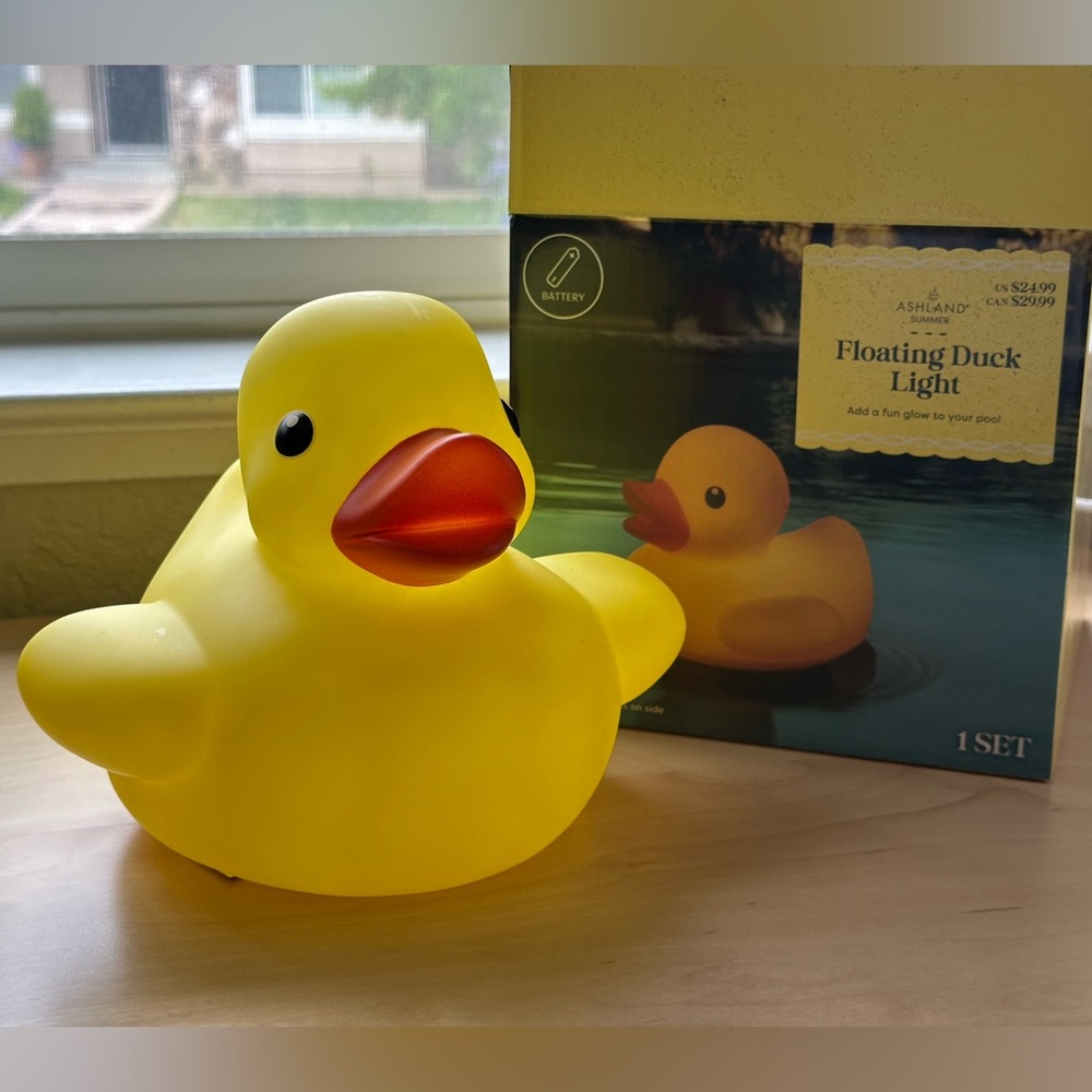COPY - 🦆 Floating Duck Light, NWT/NIB